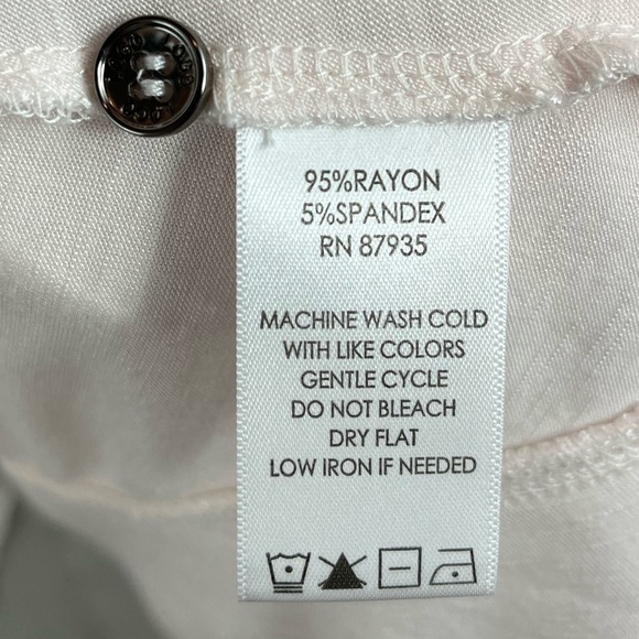 LOGO LORI GOLDSTEIN Pink Button-Up Sleeveless Cardigan w/ Pockets Medium - Picture 9 of 15